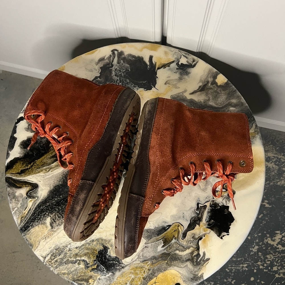 Patagonia Activist Waterproof Rusted Iron Suede Boots 6.5 - Picture 7 of 10
